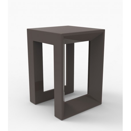 Tabouret Bas Frame Laqué Bronze