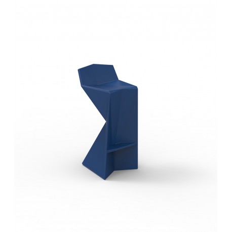 Tabouret Vertex Notte Blue