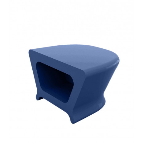 Tabouret Bas PAL Laqué Notte Blue