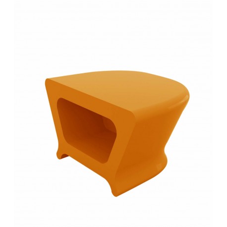 Tabouret Bas PAL Laqué Orange