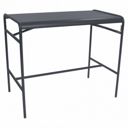 Table haute Luxembourg anthracite / carbone