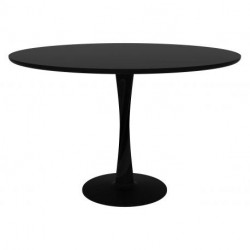 Table TORSION en chêne noir