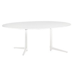 Table Multiplo XL / plateau ovale / extérieur