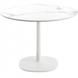 Table Multiplo / plateau rond marbre Ø 118 cm / intérieur