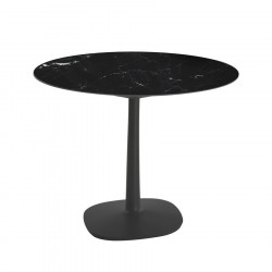 Table Multiplo / plateau rond marbre Ø 118 cm / intérieur