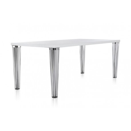 Table TopTop / plateau rectangulaire en verre 160 cm